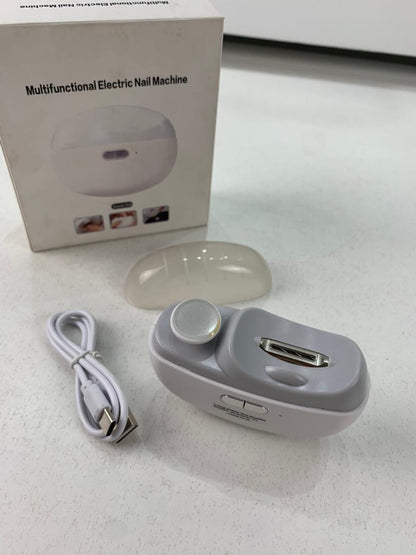 Coupe-ongles électrique 2 en 1 avec lumière LED – جهاز تقليم الأظافر للصغار والكبار