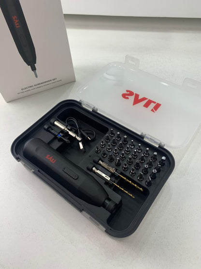 Tournevis Électrique Sans Fil SALI 39 en 1 Batterie Lithium 1200mAh – مفك براغي كهربائي