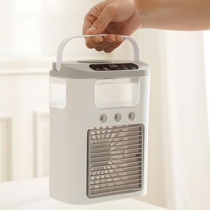 Climatiseur Portable et Refroidisseur d’air brumisateur – مبرد محمول ومعطر جو 2في1