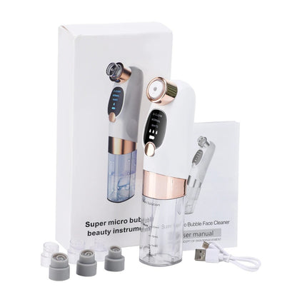 Aspirateur de Point Noirs avec 6 têtes d’aspiration et 3 modes – جهاز إزالة الرؤوس السوداء
