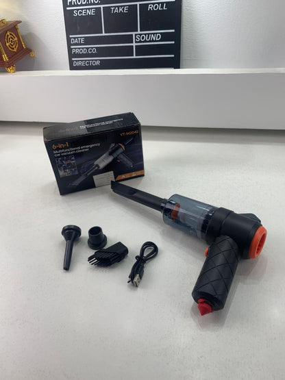Aspirateur et souffleur 2en1 rechargeable par USB Compact et puissant – مكنسة كهربائية يدوية