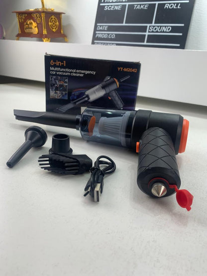 Aspirateur et souffleur 2en1 rechargeable par USB Compact et puissant – مكنسة كهربائية يدوية