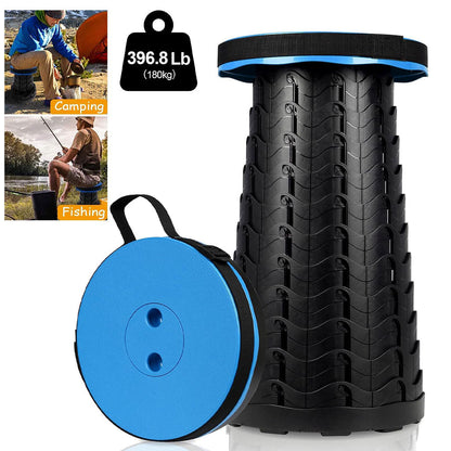 Tabouret Télescopique Portable pour Camping et Sorties – كرسي تليسكوبي محمول