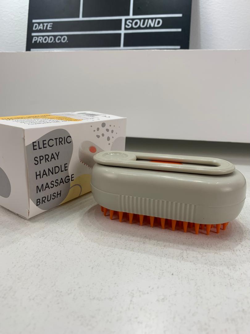 Brosse à vapeur pour chat autonettoyante 3en1 – فرشة تنظيف القطط