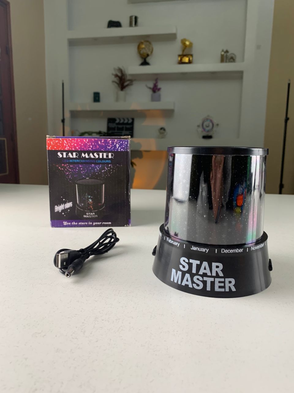 Star Master Veilleuse Galaxy et Projecteur d’étoiles – جهاز عرض النجوم