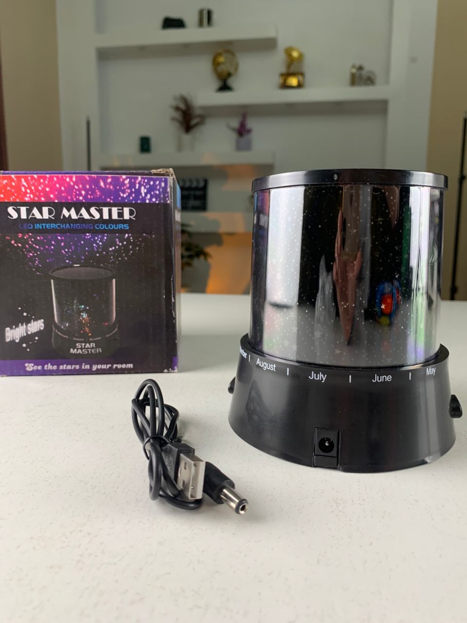 Star Master Veilleuse Galaxy et Projecteur d’étoiles – جهاز عرض النجوم