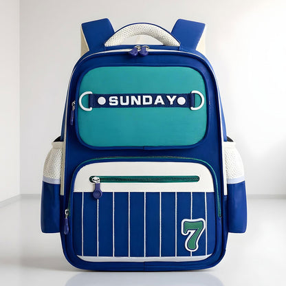 Sac à Dos Scolaire pour Enfants SUNDAY Bleu – حقيبة ظهر مدرسية للأطفال أزرق