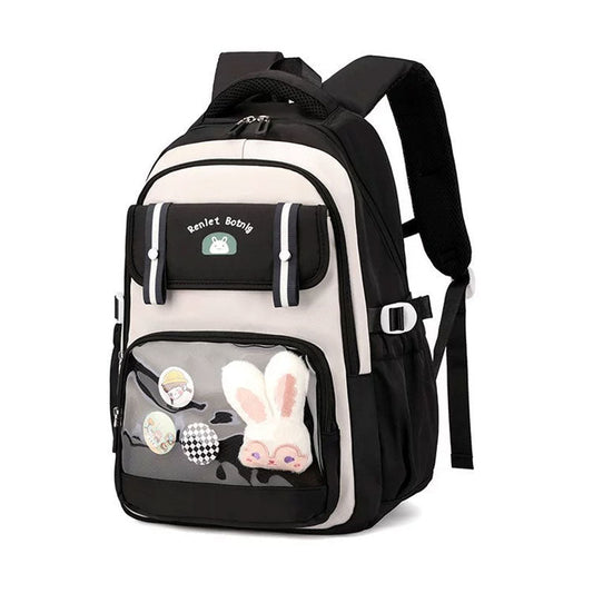Sac à Dos Scolaire pour Enfants Style Kawaii BoShiKai Noir – حقيبة ظهر مدرسية للأطفال أسود