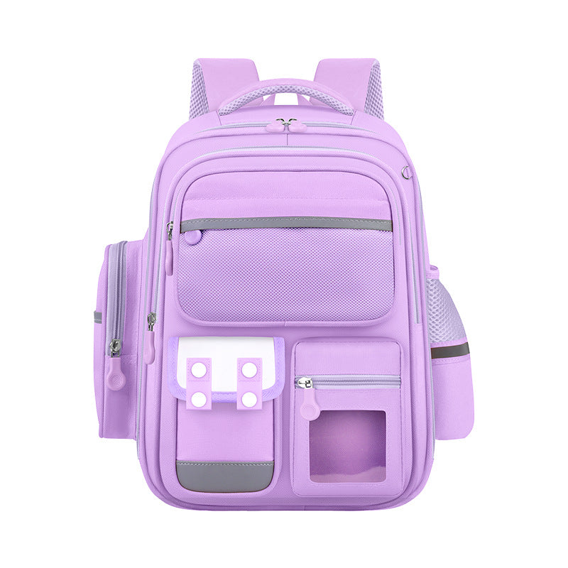 Sac à Dos Enfant pour École primaire de Haute Qualité Mauve – حقيبة ظهر مدرسية للأطفال بنفسجي