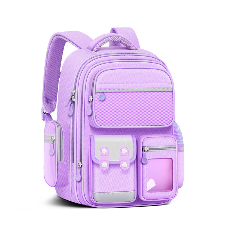 Sac à Dos Enfant pour École primaire de Haute Qualité Mauve – حقيبة ظهر مدرسية للأطفال بنفسجي