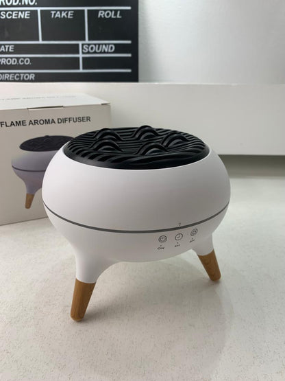 Diffuseur d’huiles essentielles ultrasonique 350 ml avec télécommande et lumières – جهاز تعطير الجو