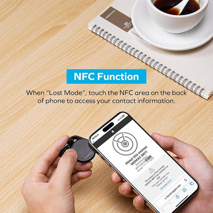 MOMAX Smart Tag Tracker Fonctionne avec l’application Apple Find My – جهاز تعقب ذكي