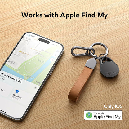 MOMAX Smart Tag Tracker Fonctionne avec l’application Apple Find My – جهاز تعقب ذكي