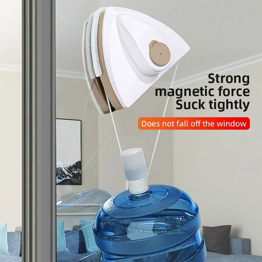 Nettoyeur Magnétique avec Injection de Liquide 3-8 mm – أداة مغناطيسية لتنظيف الزجاج الخارجي
