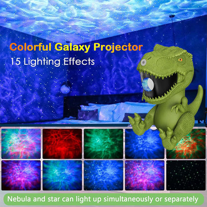 Dinosaure Projecteur Galaxie et Haut Parleur avec Télécommande – جهاز عرض نجوم ومكبر صوت