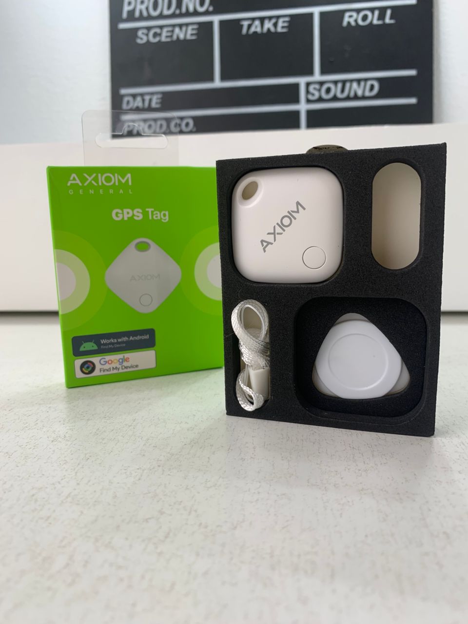 AXIOM GPS Tag Fonctionne avec l’application Google Find My Device – جهاز تعقب ذكي