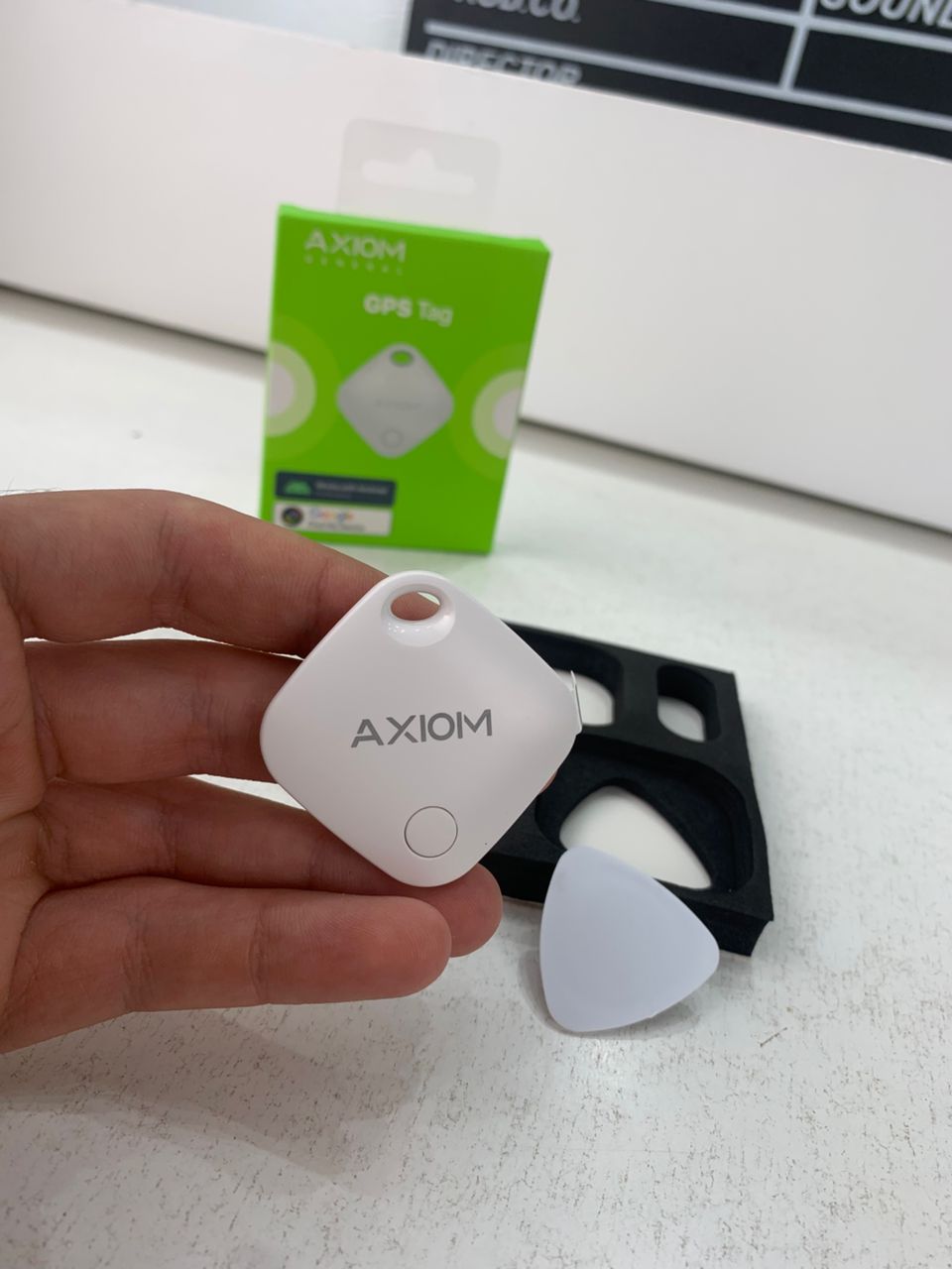 AXIOM GPS Tag Fonctionne avec l’application Google Find My Device – جهاز تعقب ذكي
