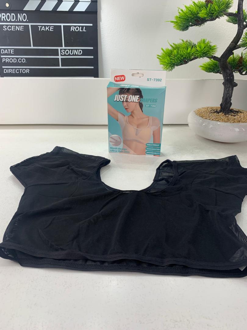Coussinets de sudation en forme de t-shirt Réutilisables et lavables Pour les aisselles