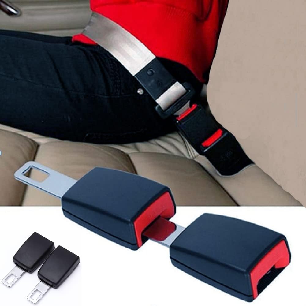 4Pcs Rallonge de ceinture de sécurité de voiture anti-Bip