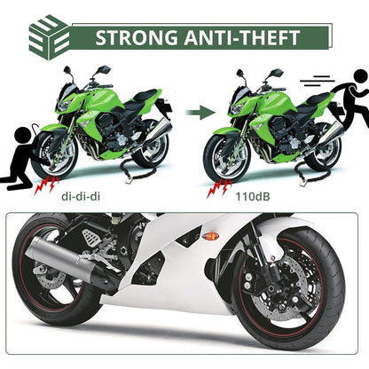Antivol pour Disque Moto Alarme 110dB Waterproof – جهاز إنذار للدراجات النارية
