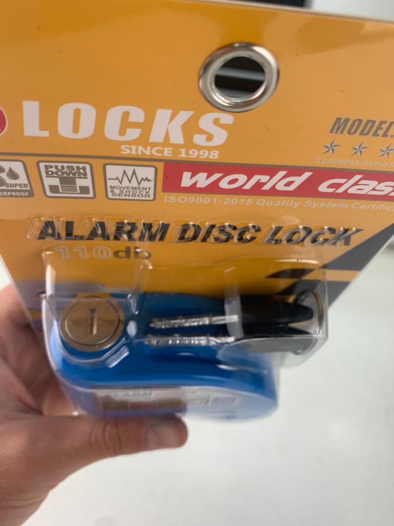 Antivol pour Disque Moto Alarme 110dB Waterproof – جهاز إنذار للدراجات النارية