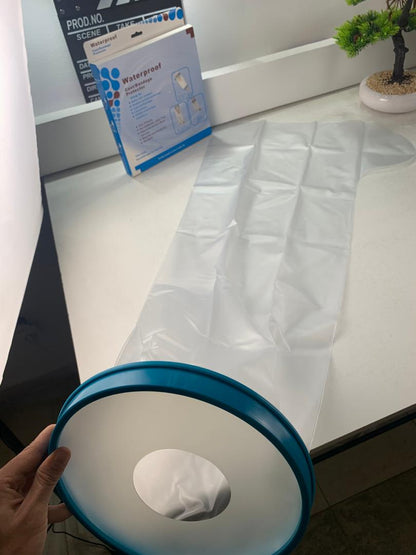 Housse de plâtre imperméable pour la douche, protection pour jambe adulte – غطاء عازل للمياه للرجل المكسورة كاملة