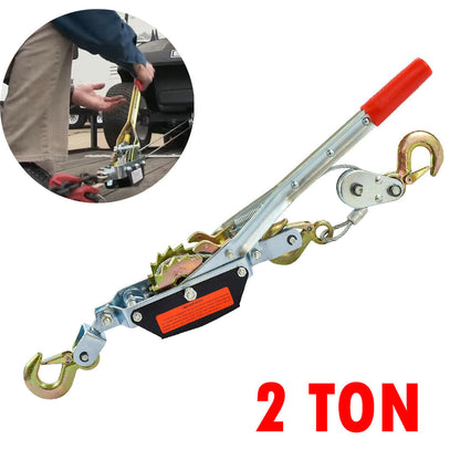 Tendeur de fil de clôture en métal galvanisé avec pince à cliquet 2T - حامل أضحية العيد 2 طن