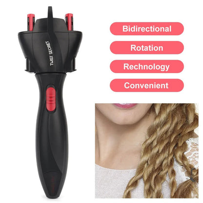 Appareil à tresser les cheveux automatique torsion rapide
