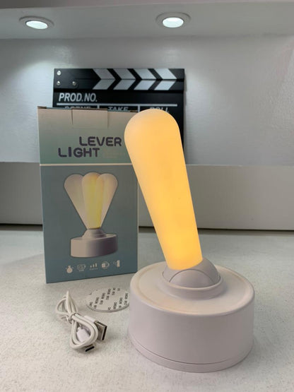Veilleuse LED à Levier avec Interrupteur à bascule Rechargeable – مصباح غرف نوم قابل للشحن