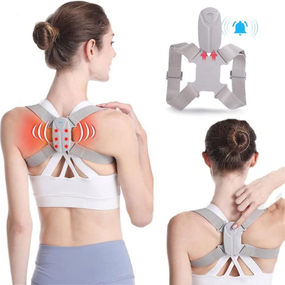 Ceinture de Correction de Posture Intelligente avec Vibration – حزام تصحيح وضعية الظهر