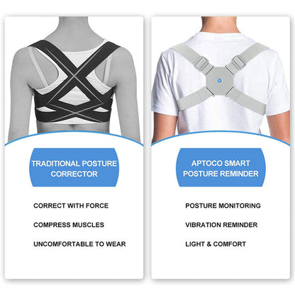 Ceinture de Correction de Posture Intelligente avec Vibration – حزام تصحيح وضعية الظهر