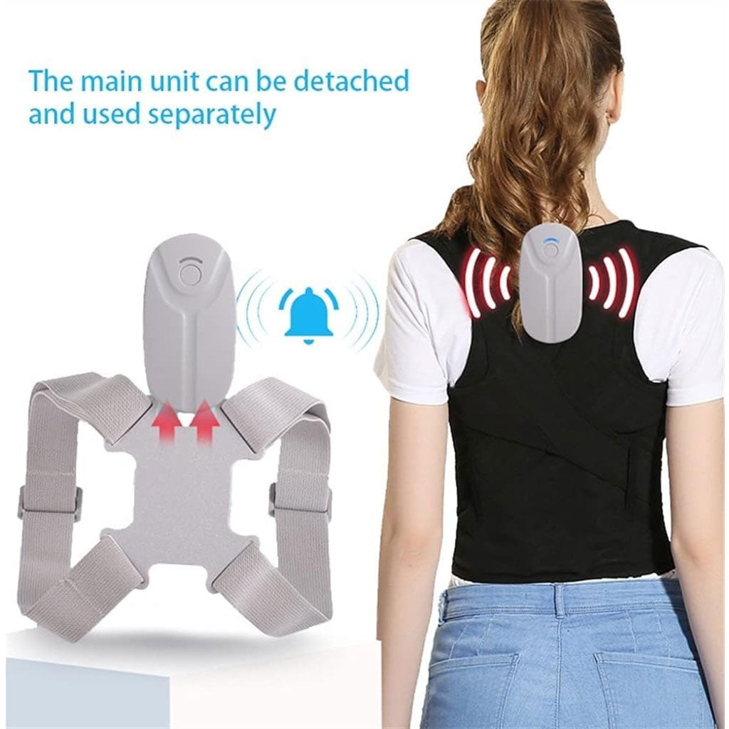 Ceinture de Correction de Posture Intelligente avec Vibration – حزام تصحيح وضعية الظهر