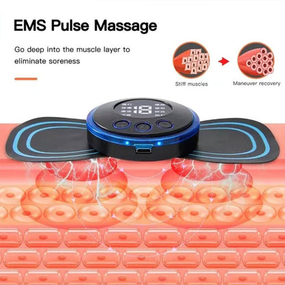 Mini masseur de cou électrique à impulsions amélioré – جهاز تدليك العنق