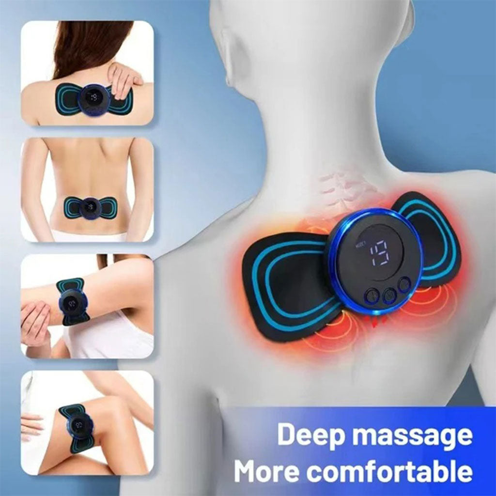 Mini masseur de cou électrique à impulsions amélioré – جهاز تدليك العنق