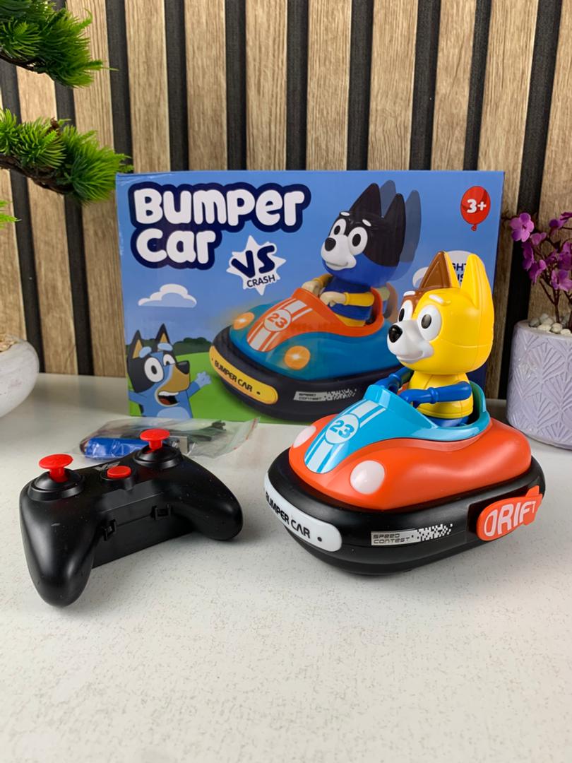 Voiture Télécommandée Crash Bumper Rechargeable 2Pcs pour Enfants – لعبة سيارات اللاسلكية للأطفال