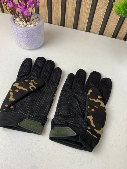 Gants Anti-dérapants pour moto avec conception d’amortissement – قفازات بخاصية اللمس وتصميم ممتص للصدمات