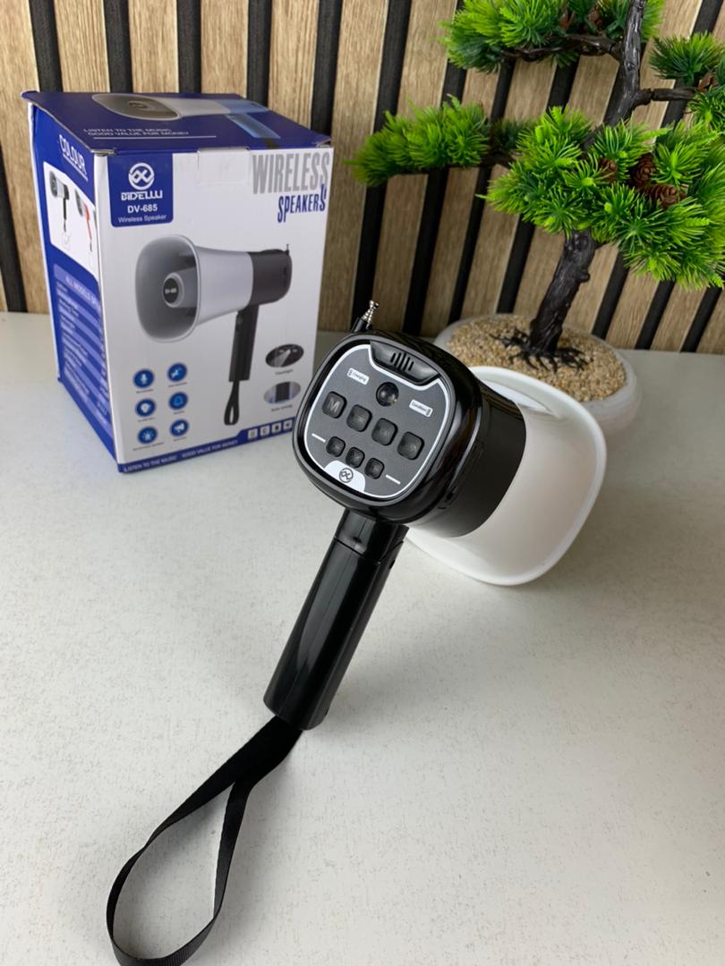 Mégaphone solaire portable pour Enregistrement en Extérieur avec Bluetooth V5.3 – مكبر صوت ومسجل بلوتوث