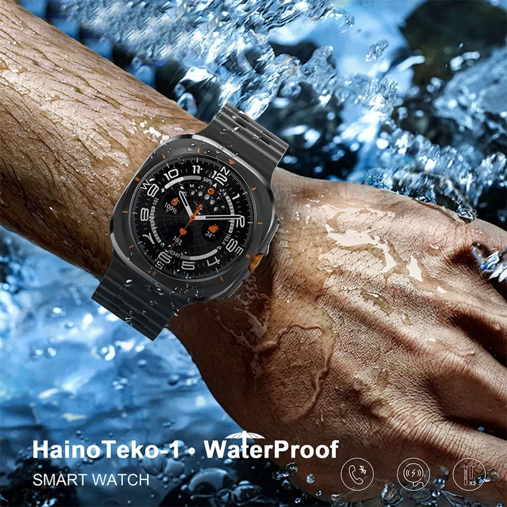 Smart Watch Haino Teko-1 Écran Amoled avec 3 Bracelets intégré – ساعة ذكية أصلية