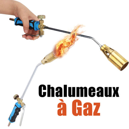 Chalumeau à Gaz par Allumage Pistolet Double Interrupteur