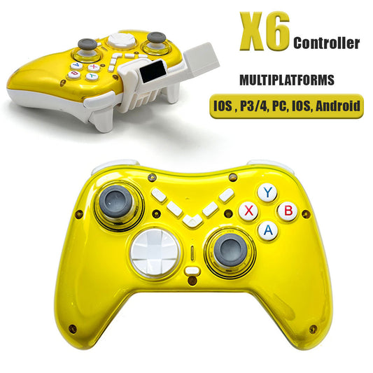 Manette de Jeu Sans Fil X6 Compatible P4,P3, Android, iOS, PC, Switch, TV Box – يد تحكم لاسلكية