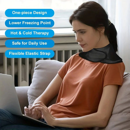 Pack de Glace Cervical Chaud et Froid en Gel Réutilisable pour Soulager les Douleurs