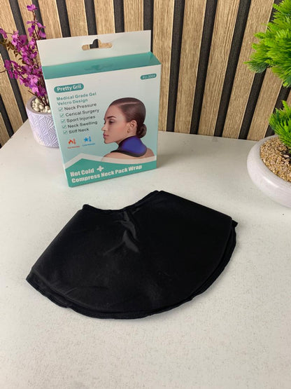 Pack de Glace Cervical Chaud et Froid en Gel Réutilisable pour Soulager les Douleurs