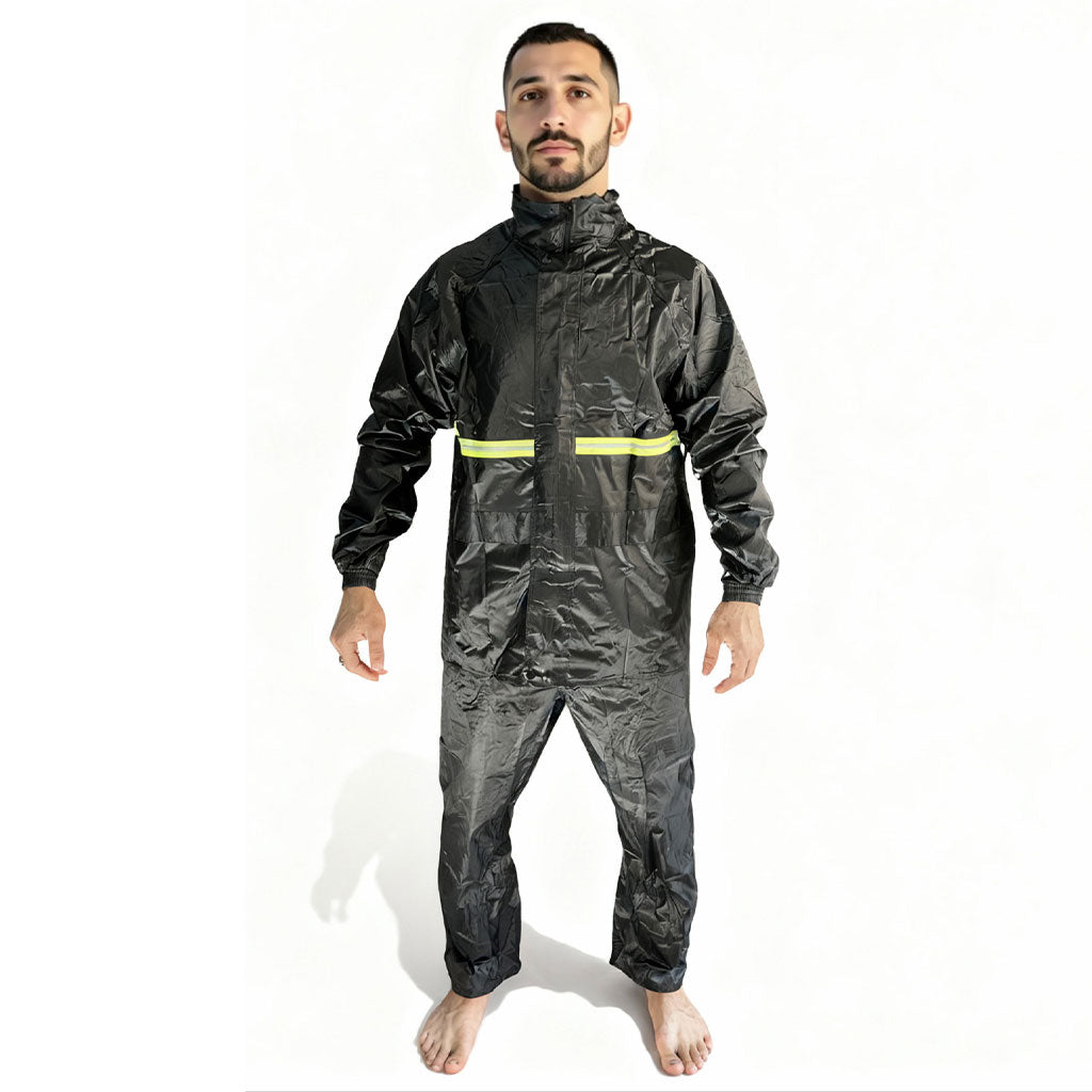 Pack Tenue De Pluie Imperméable Veste Et Pantalon avec Cagoule