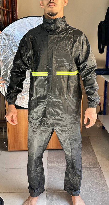 Pack Tenue De Pluie Imperméable Veste Et Pantalon avec Cagoule