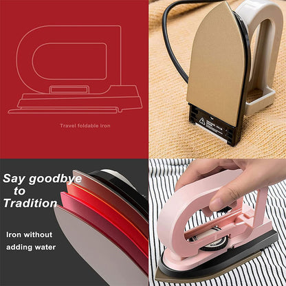 Mini Fer à Repasser Portable avec Température Réglable – مكواة ملابس محمولة