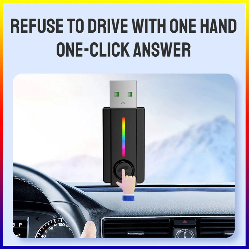 Récepteur Bluetooth pour voiture avec câble auxiliar – جهاز بلوتوث للسيارات