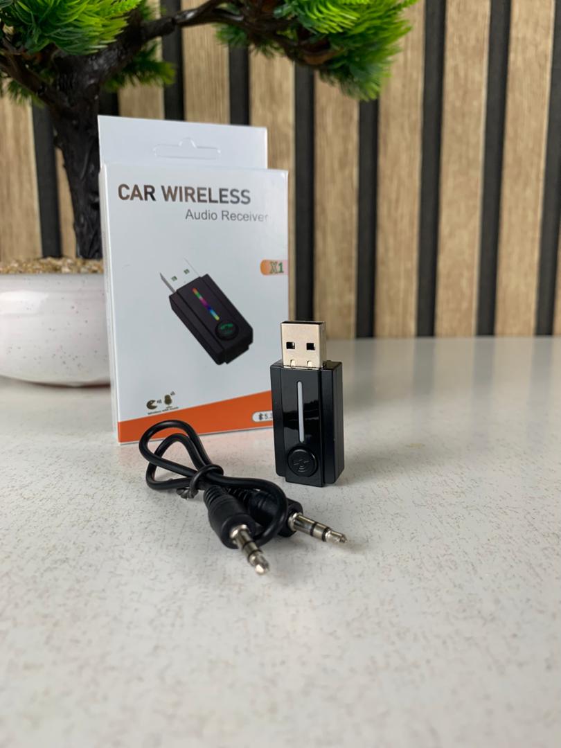 Récepteur Bluetooth pour voiture avec câble auxiliar – جهاز بلوتوث للسيارات