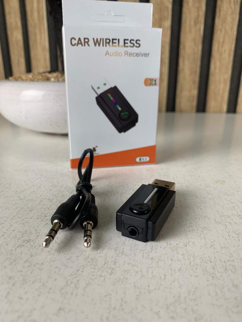 Récepteur Bluetooth pour voiture avec câble auxiliar – جهاز بلوتوث للسيارات