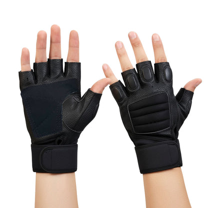 Gants Tactiques Demi Doigts Antidérapant pour Moto V3