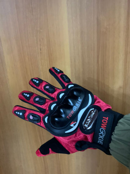 Pack Moto Hiver Cagoule intégrale thermique + Gants Pro Biker respirants avec protections antidérapantes
